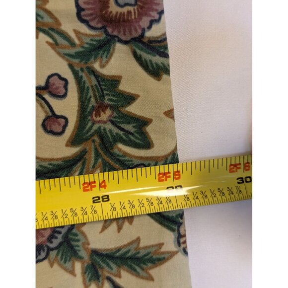 Vintage Cannon Pillowcases - Floral & Green Design - Cotton/Poly Blend - 20"x30" - Picture 3 of 6